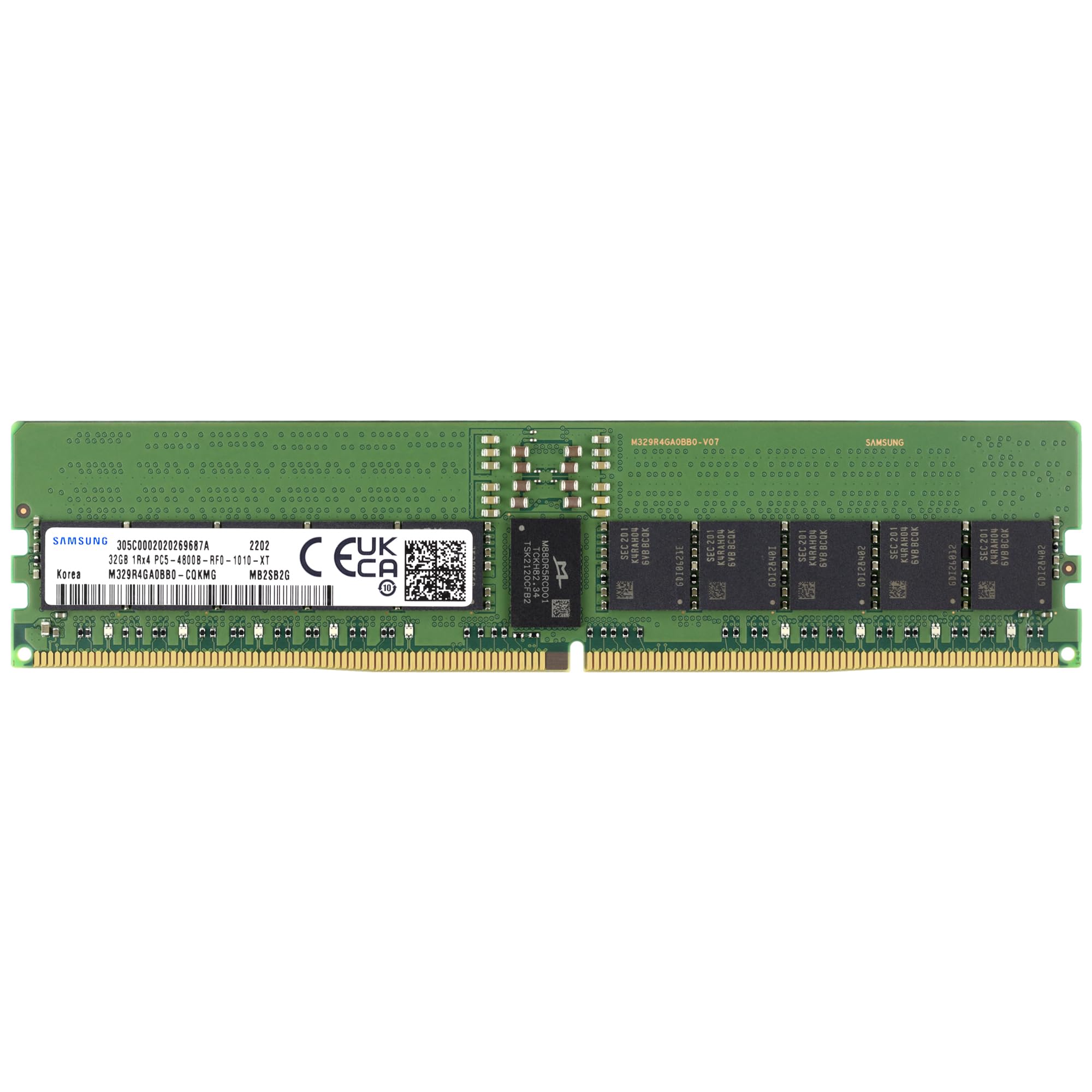 Amazon.co.jp: Samsung 32GB DDR5 4800MHz PC5-38400 ECC RDIMM 1Rx4